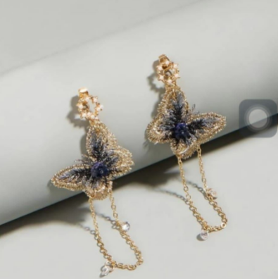 Aretes blue