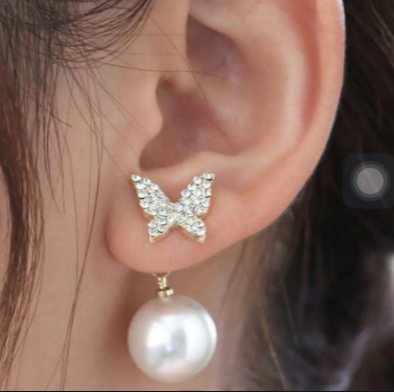 Aretes perla